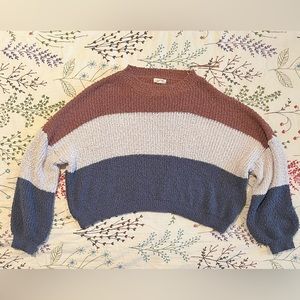 Debut sweater!